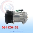 COMPRESOR 709 SHD7H15 4487/4726 TOMA HORIZONTAL MUFFLER PAD GK R-134-A 8 OREJAS 8PK 132MM 24V NEVADA ASIA