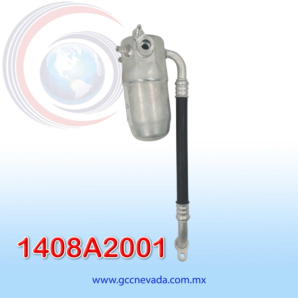 DESHIDRATADOR  GM TRAIL BLAZER AÑO 01/09 C/BLOCK R-134-A  NEVADA ASIA