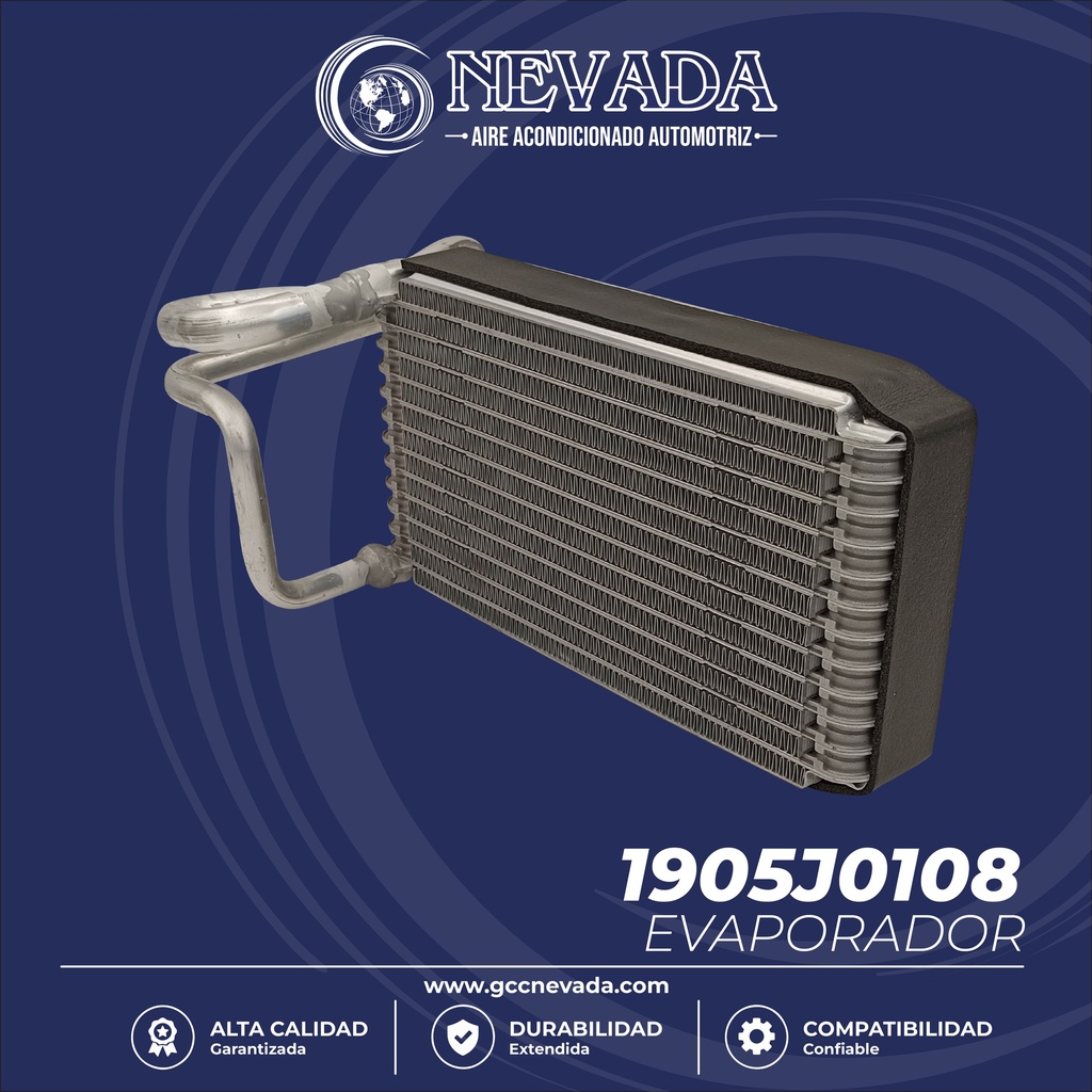 EVAPORADOR DODGE DURANGO AÑO 12/22  (WASHER) TRASERO NEVADA ASIA