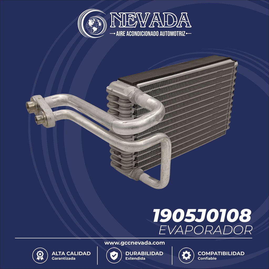 EVAPORADOR DODGE DURANGO AÑO 12/22  (WASHER) TRASERO NEVADA ASIA
