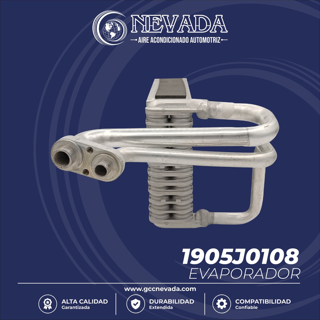 EVAPORADOR DODGE DURANGO AÑO 12/22  (WASHER) TRASERO NEVADA ASIA