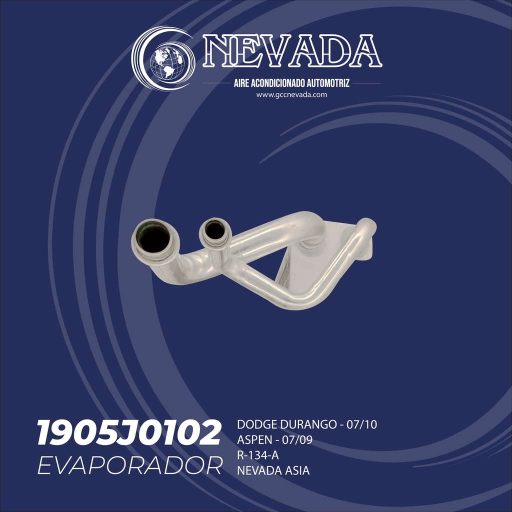 EVAPORADOR DODGE DURANGO AÑO 07-10 / ASPEN AÑO 07-09 NEVADA ASIA