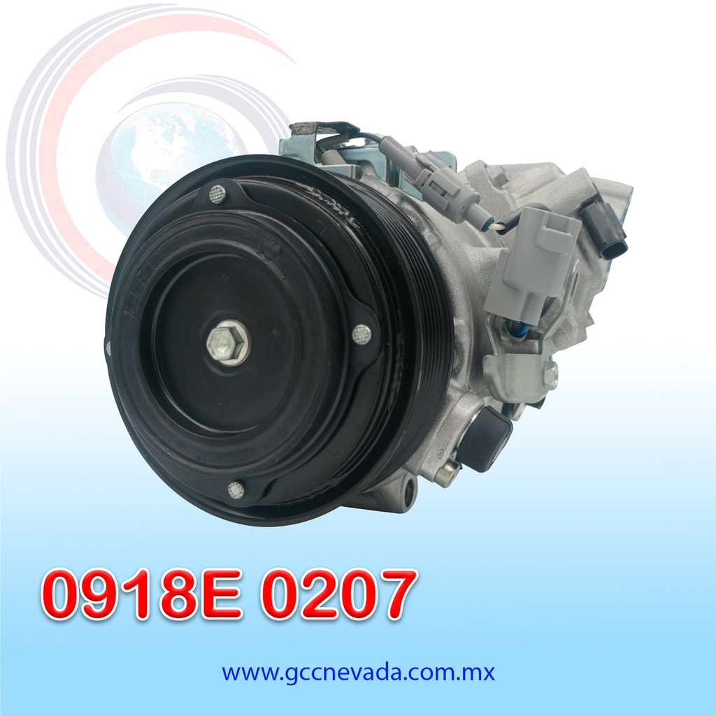 COMPRESOR TOYOTA CAMRY AÑO 12-18 / HIGHLANDER 11-13 / SIENNA 11-18 / AVALON 13/18 / LEXUS RX/GS/ES 350 13/15 R-134-A 7PK TSB19C 12V DENSO
