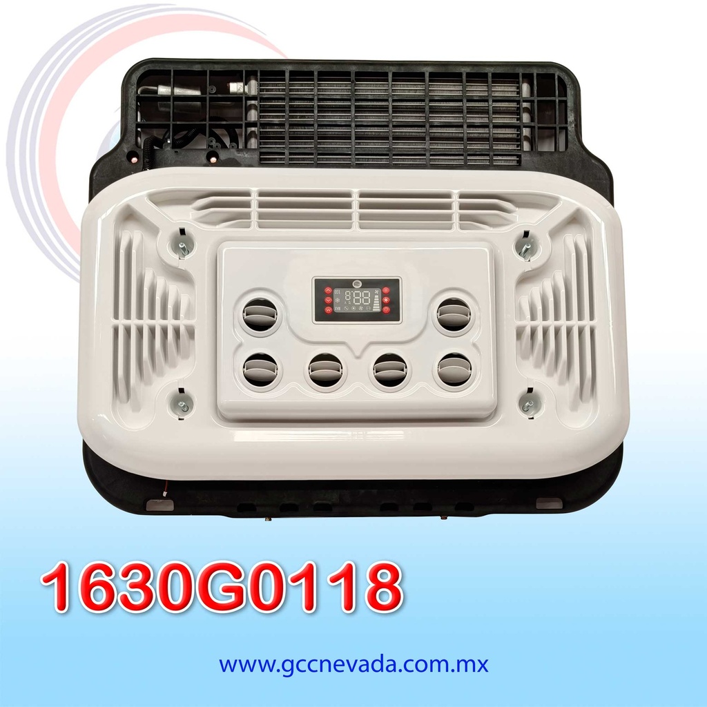EQUIPO A/C UNIV ELECTRICO P/MAQUINARIA PESADA Y T/PUBLICO 9000 BTU 24V R-134-A NEVADA ASIA