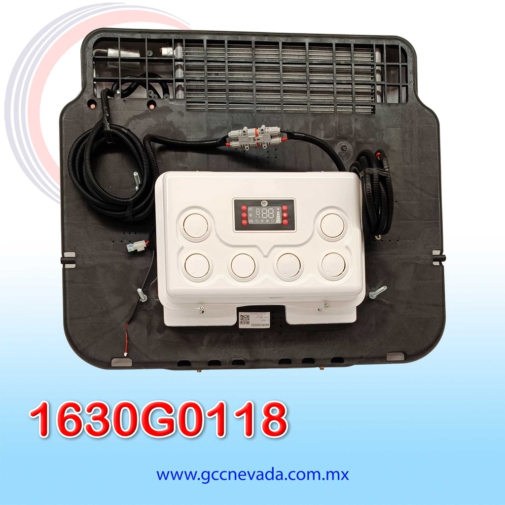 EQUIPO A/C UNIV ELECTRICO P/MAQUINARIA PESADA Y T/PUBLICO 9000 BTU 24V R-134-A NEVADA ASIA
