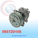 COMPRESOR 507 STD R-134-A 8 OREJAS TOMA VERTICAL O-RING 7PK 124MM 12V NEVADA ASIA