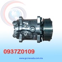 COMPRESOR 507 STD R-134-A 8 OREJAS TOMA VERTICAL O-RING 8PK 123MM 12V SD5H11 NEVADA ASIA