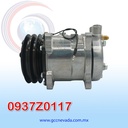 COMPRESOR 507 STD R-404-A 8 OREJAS O-RING 2A 126MM 24V (THERMOKING) NEVADA ASIA