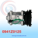 COMPRESOR 709 (CATERPILLAR EXCAVATOR) R-134-A 24V 1A 8 OREJAS NEVADA ASIA