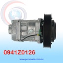 COMPRESOR 709 R-134-A 24V T/P 8PK VOLVO 400 / MACK GRANITE TIBURON AÑO 07/15 NEVADA ASIA