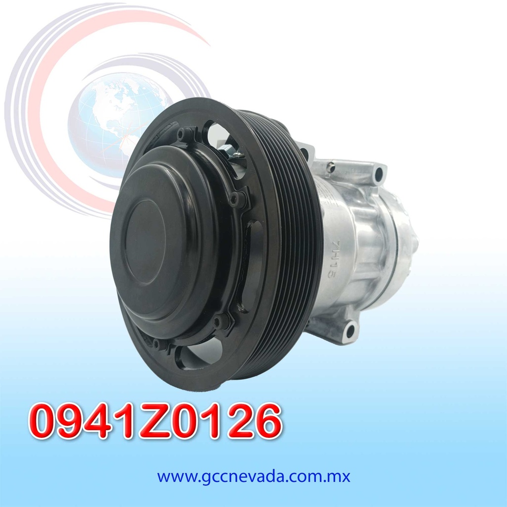 COMPRESOR 709 R-134-A 24V T/P 8PK VOLVO 400 / MACK GRANITE TIBURON AÑO 07/15 NEVADA ASIA