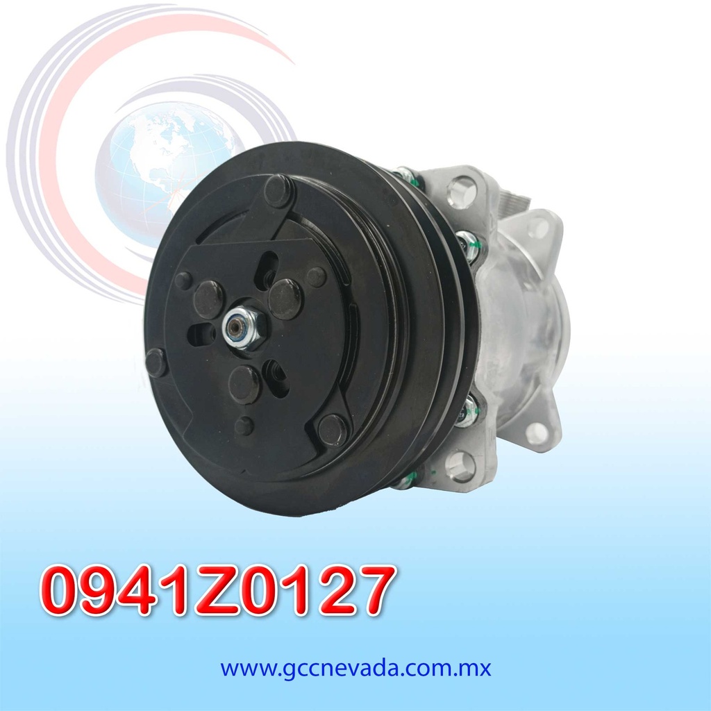 COMPRESOR 709 SANDEN SD7L15 R-404-A 8 OREJAS ORING 24V 2A SINGAPUR