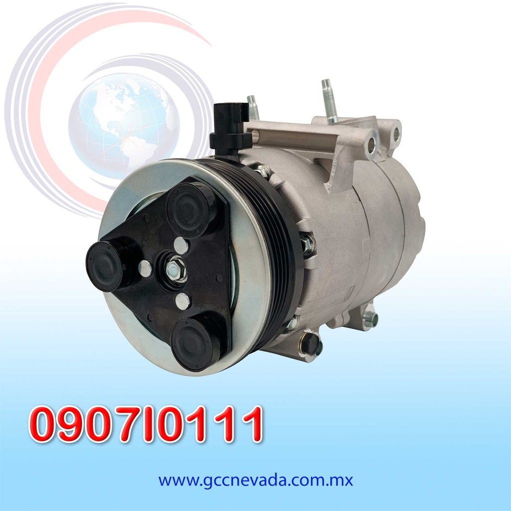 COMPRESOR FORD FIESTA / ECOSPORT AÑO 15-18 2.0L T/P R-134-A 5PK 12V  VS16 NEVADA ASIA