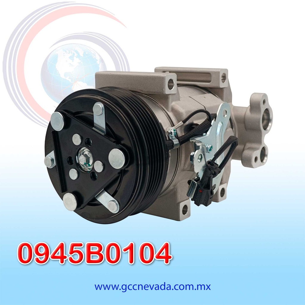 COMPRESOR SUBARU FORESTER AÑO 11/13 PISTON T/P 6PK 114MM 12V NEVADA ASIA
