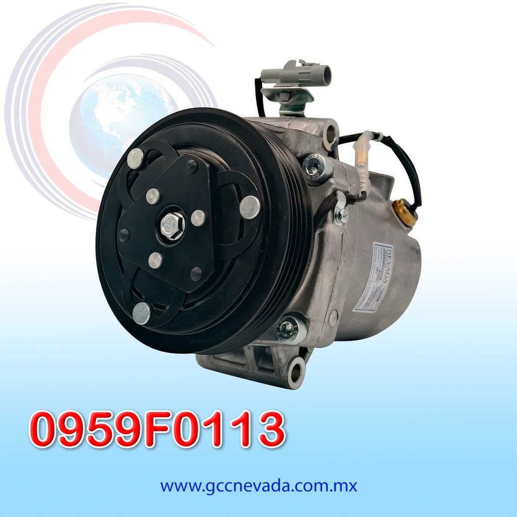 COMPRESOR SUZUKI SWIFT AÑO 17-18 T/P R-134-A 4PK 110MM 12V  CR08B NEVADA ASIA