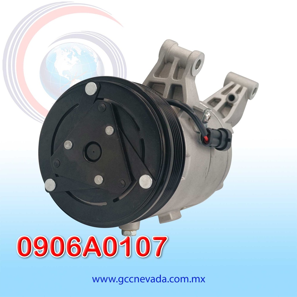 COMPRESOR FIAT PALIO / STRADA AÑO 10-15 / PUNTO 10-12 / RAM 700 14-20 1.6L R-134-A 6PK 12V CVC NEVADA ASIA