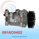 COMPRESOR PEUGEOT 301 AÑO 12-17 T/P R-134-A 6PK CR12 (CALSONIC) NEVADA ASIA