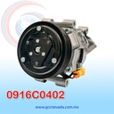 COMPRESOR PEUGEOT 301 AÑO 12-17 T/P R-134-A 6PK CR12 (CALSONIC) NEVADA ASIA