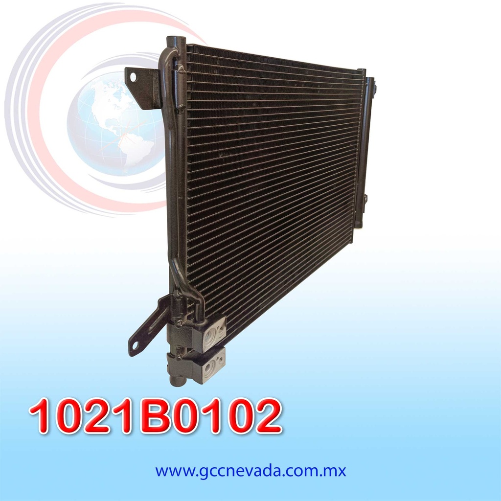 CONDENSADOR VOLKSWAGEN JETTA AÑO 16/18 1.4L / BEETLE 15/19 2.0L R-134A NEVADA ASIA