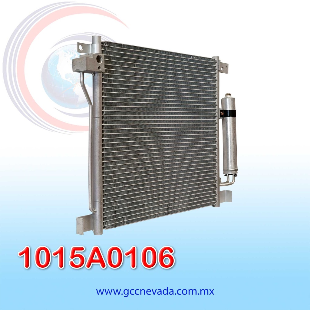 CONDENSADOR NISSAN SENTRA 1.6L AÑO 17/19 R-134-A NEVADA ASIA