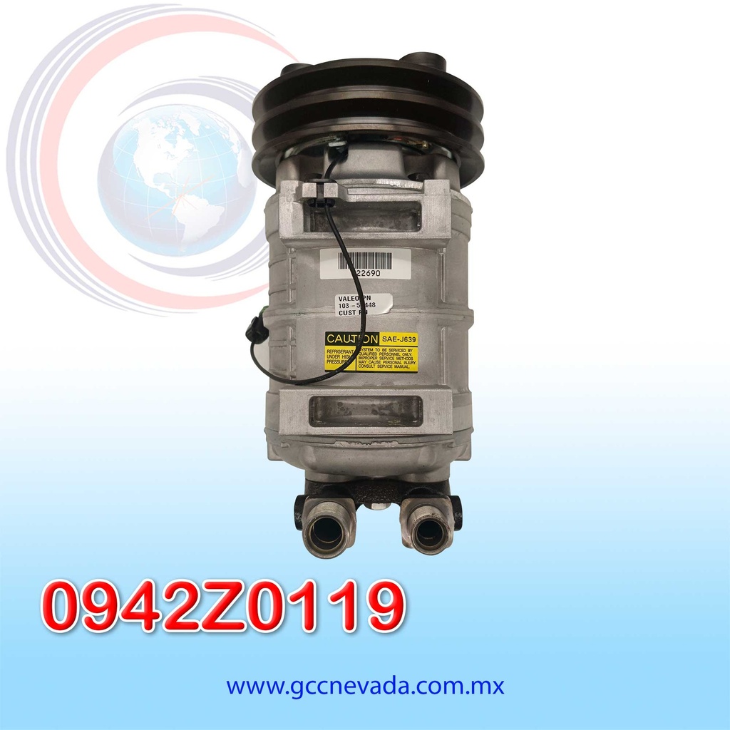 COMPRESOR SELTEC STD TM-15 8 OREJAS 2A R-134-A 12V VALEO JAPON