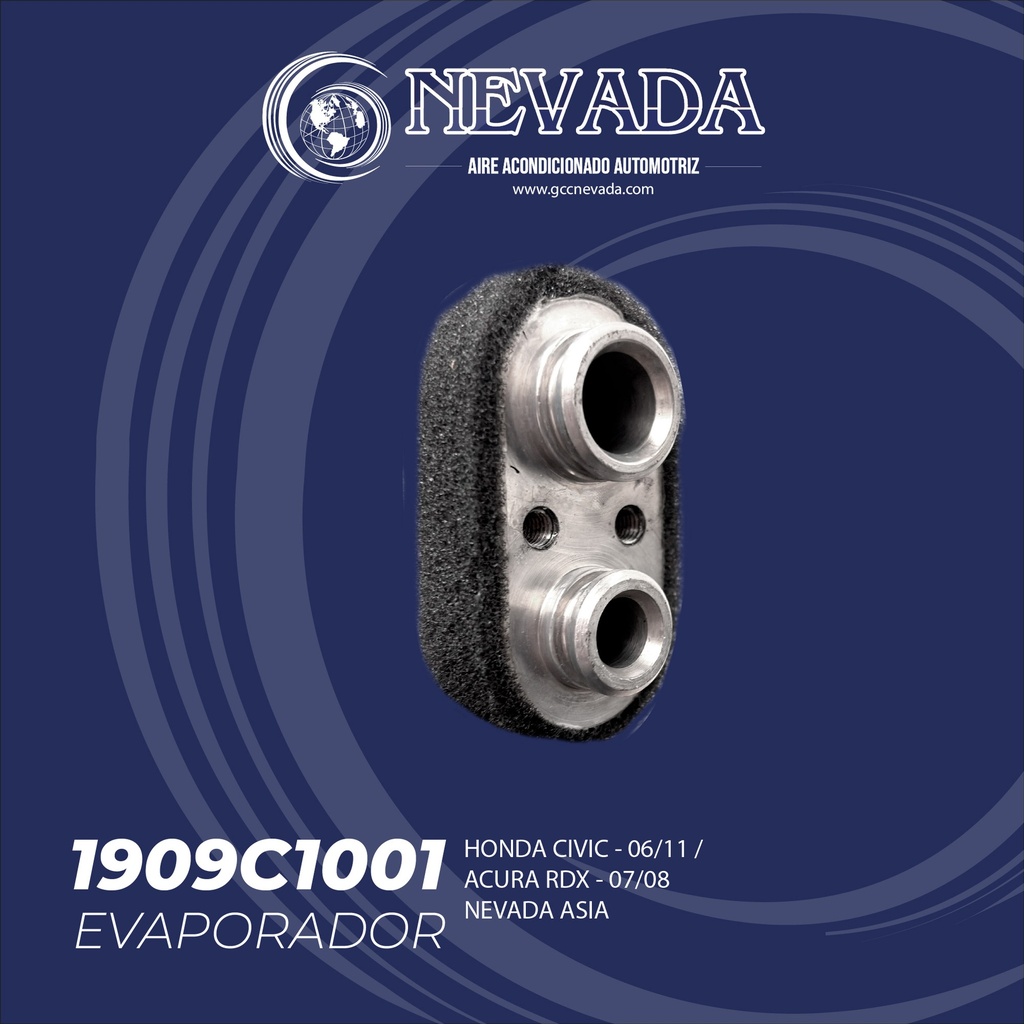 EVAPORADOR HONDA CIVIC AÑO 06/11 / ACURA RDX AÑO 07/08 NEVADA ASIA