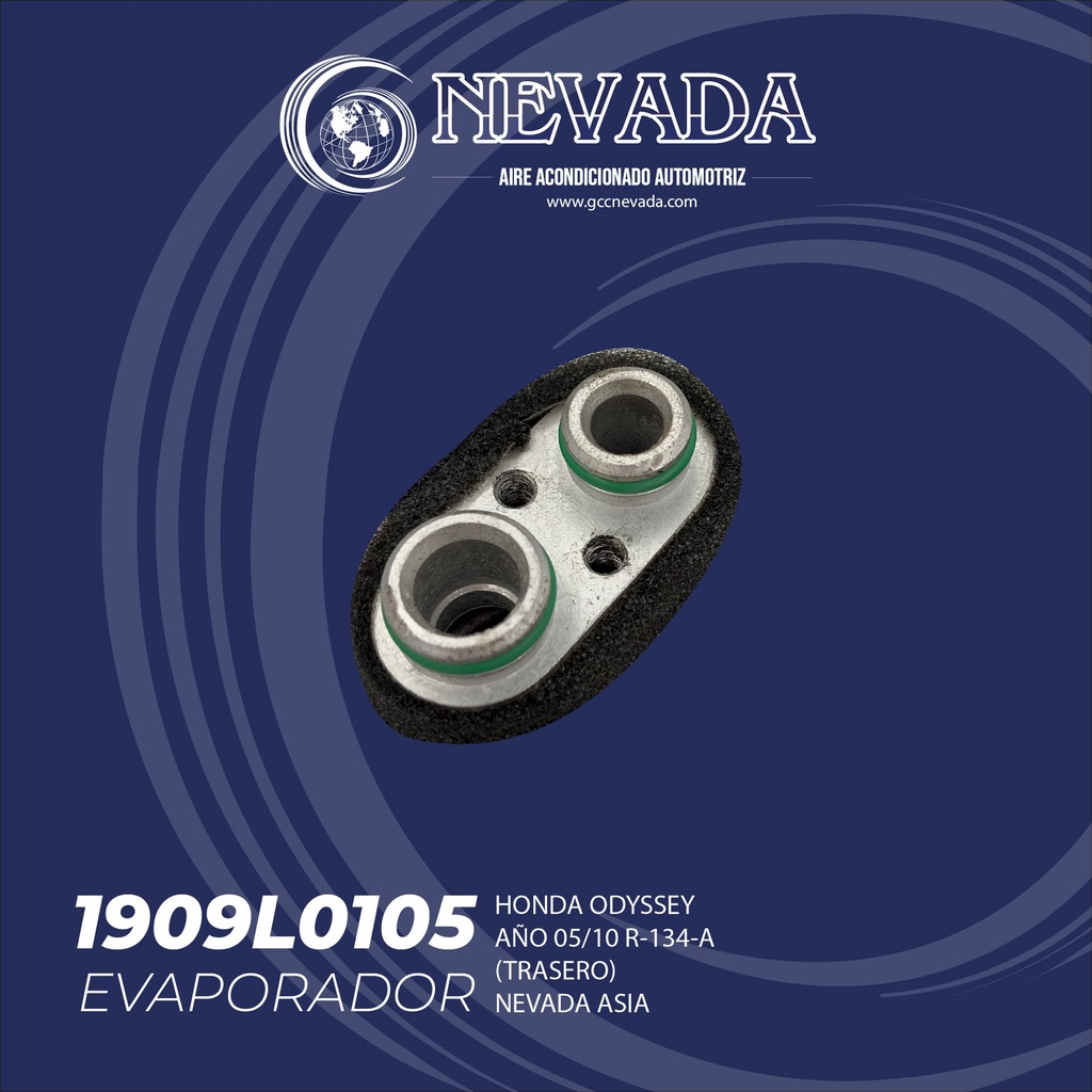 EVAPORADOR HONDA ODYSSEY AÑO 05/10 R-134-A (TRASERO) NEVADA ASIA
