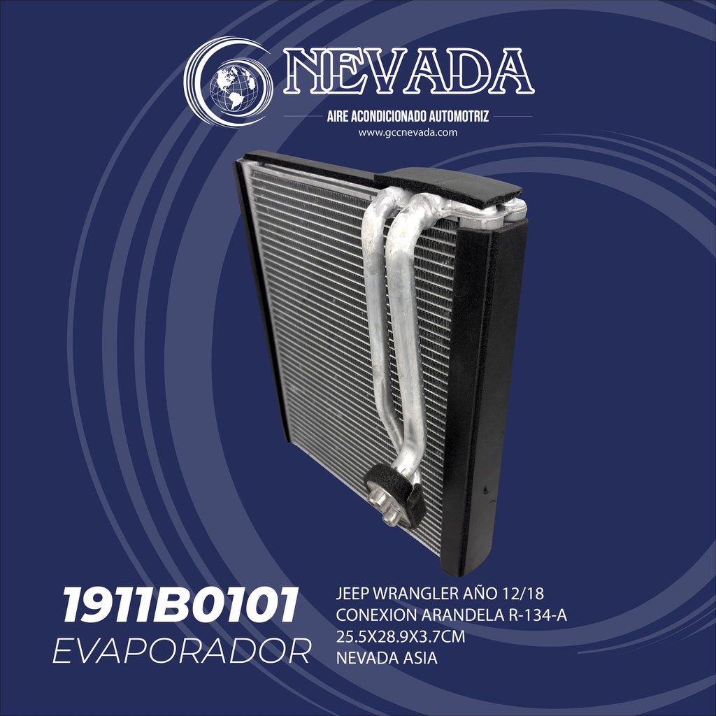 EVAPORADOR JEEP WRANGLE 12/17 NEVADA ASIA