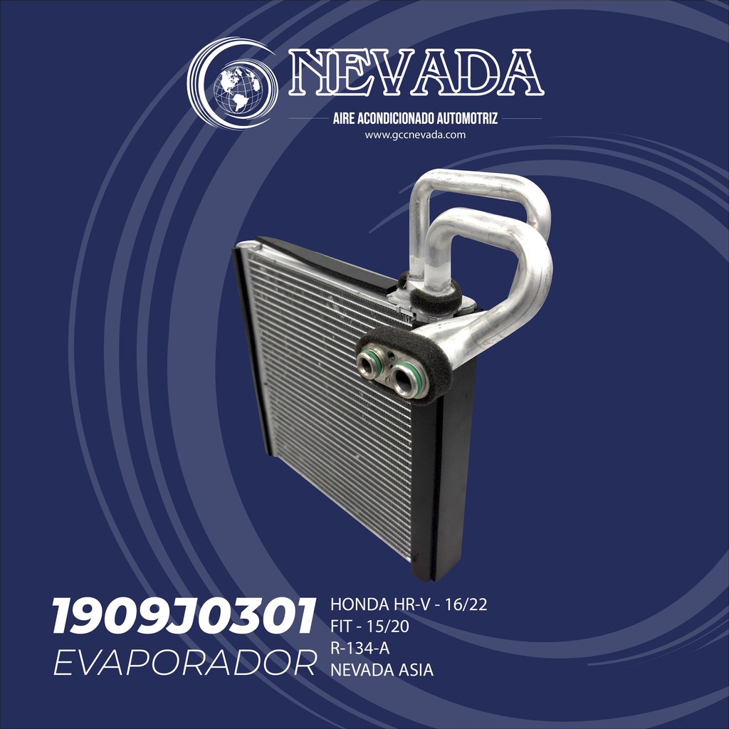EVAPORADOR HONDA HR-V AÑO 16/22 / FIT 15/20 R-134-A NEVADA ASIA