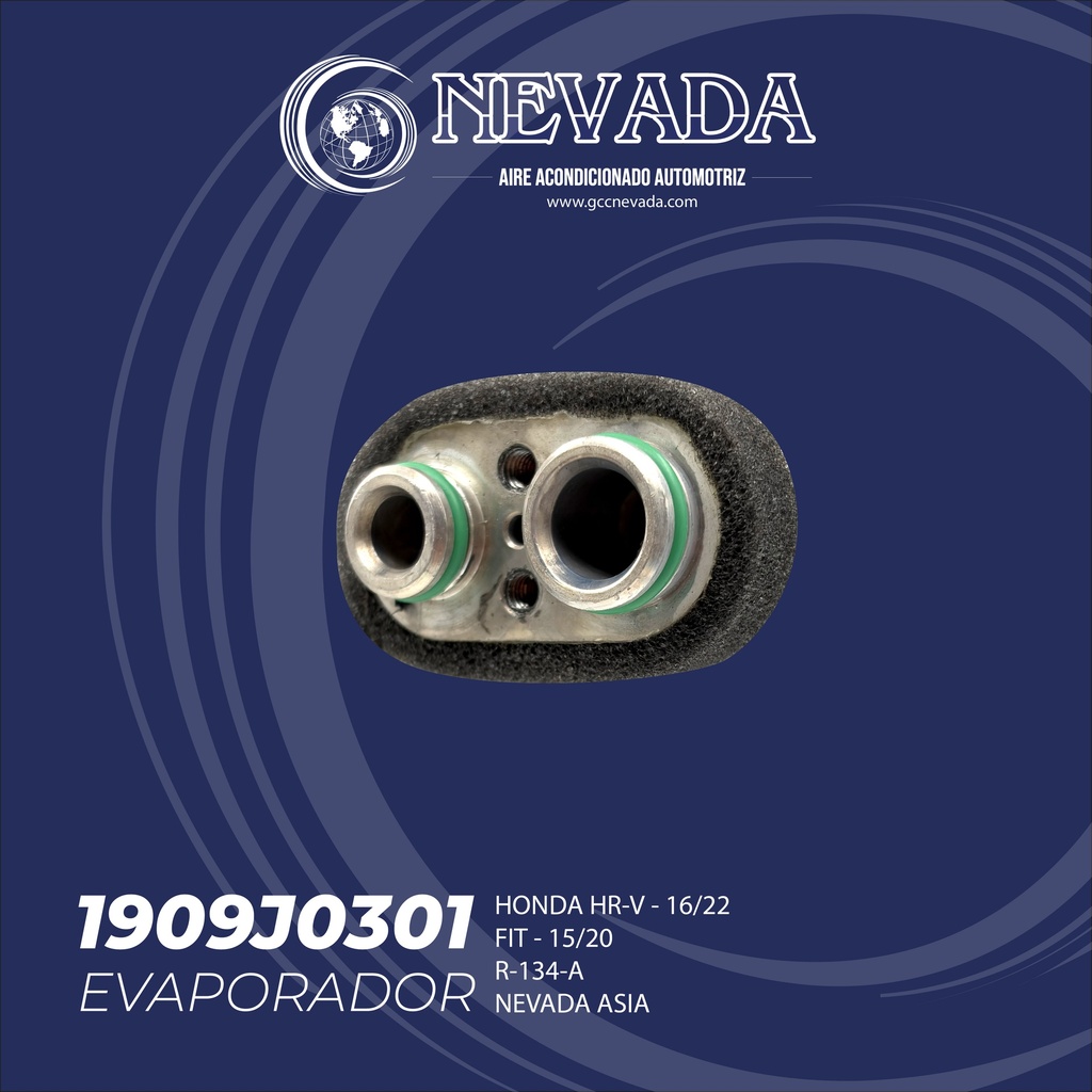 EVAPORADOR HONDA HR-V AÑO 16/22 / FIT 15/20 R-134-A NEVADA ASIA