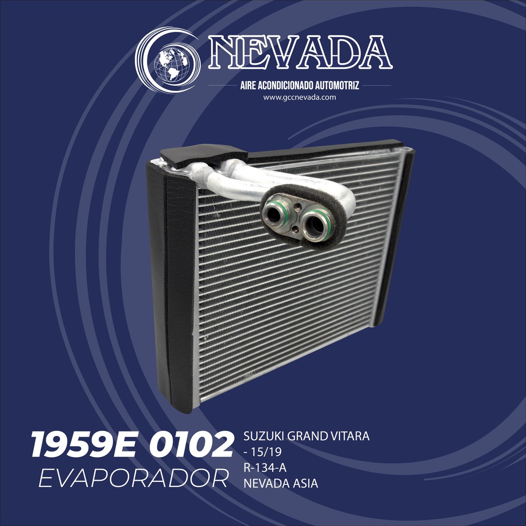 EVAPORADOR SUZUKI GRAND VITARA AÑO 15/19 R-134-A NEVADA ASIA