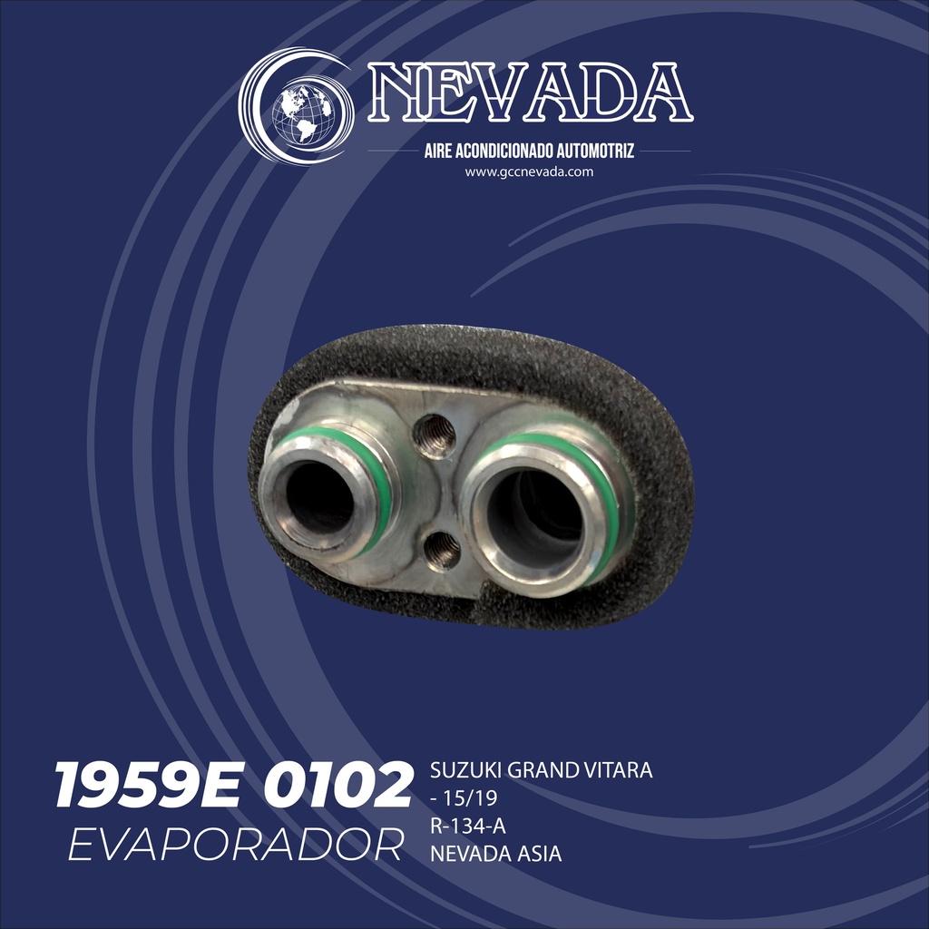 EVAPORADOR SUZUKI GRAND VITARA AÑO 15/19 R-134-A NEVADA ASIA