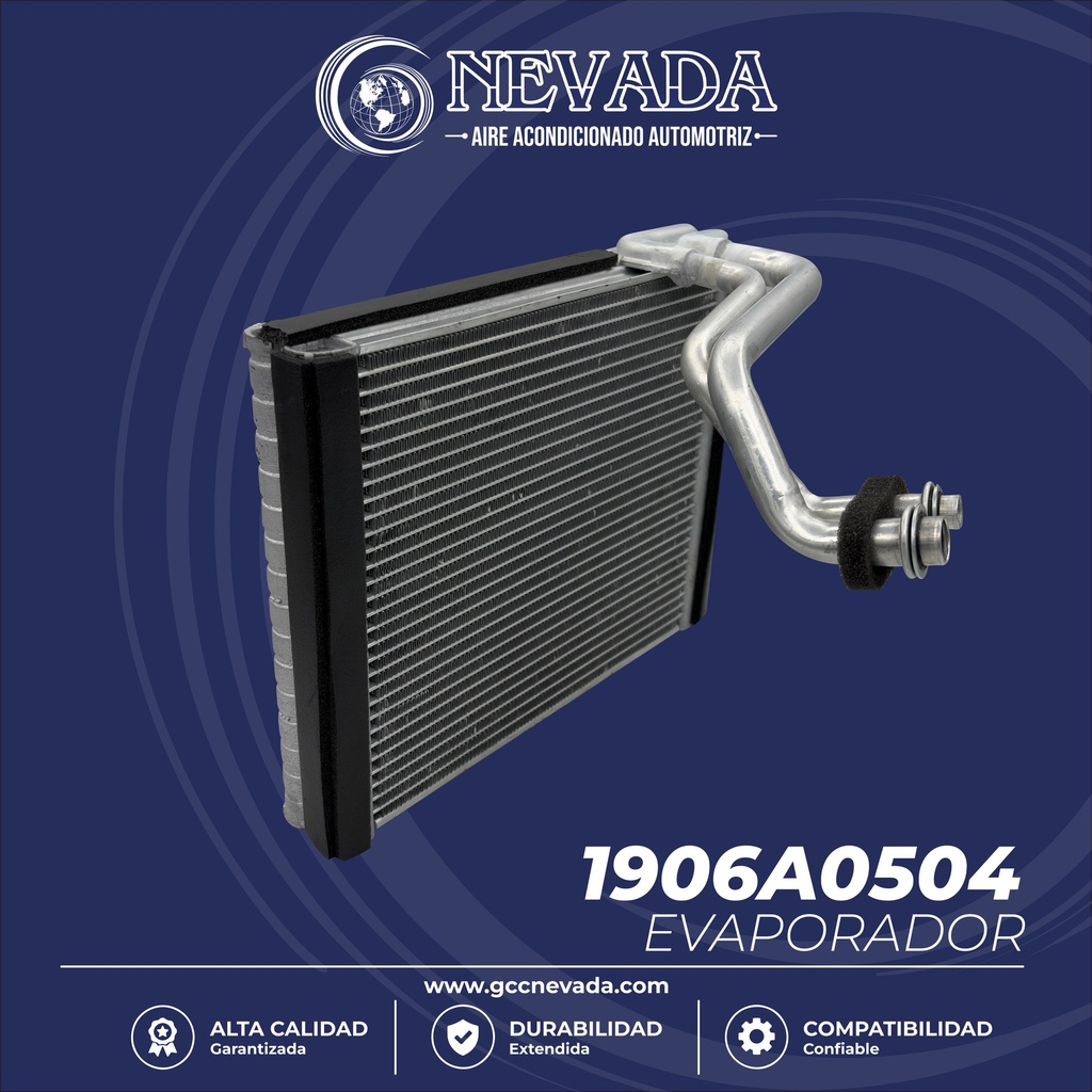 EVAPORADOR FIAT UNO / 500 AÑO 15/19 (WASHER) NEVADA ASIA