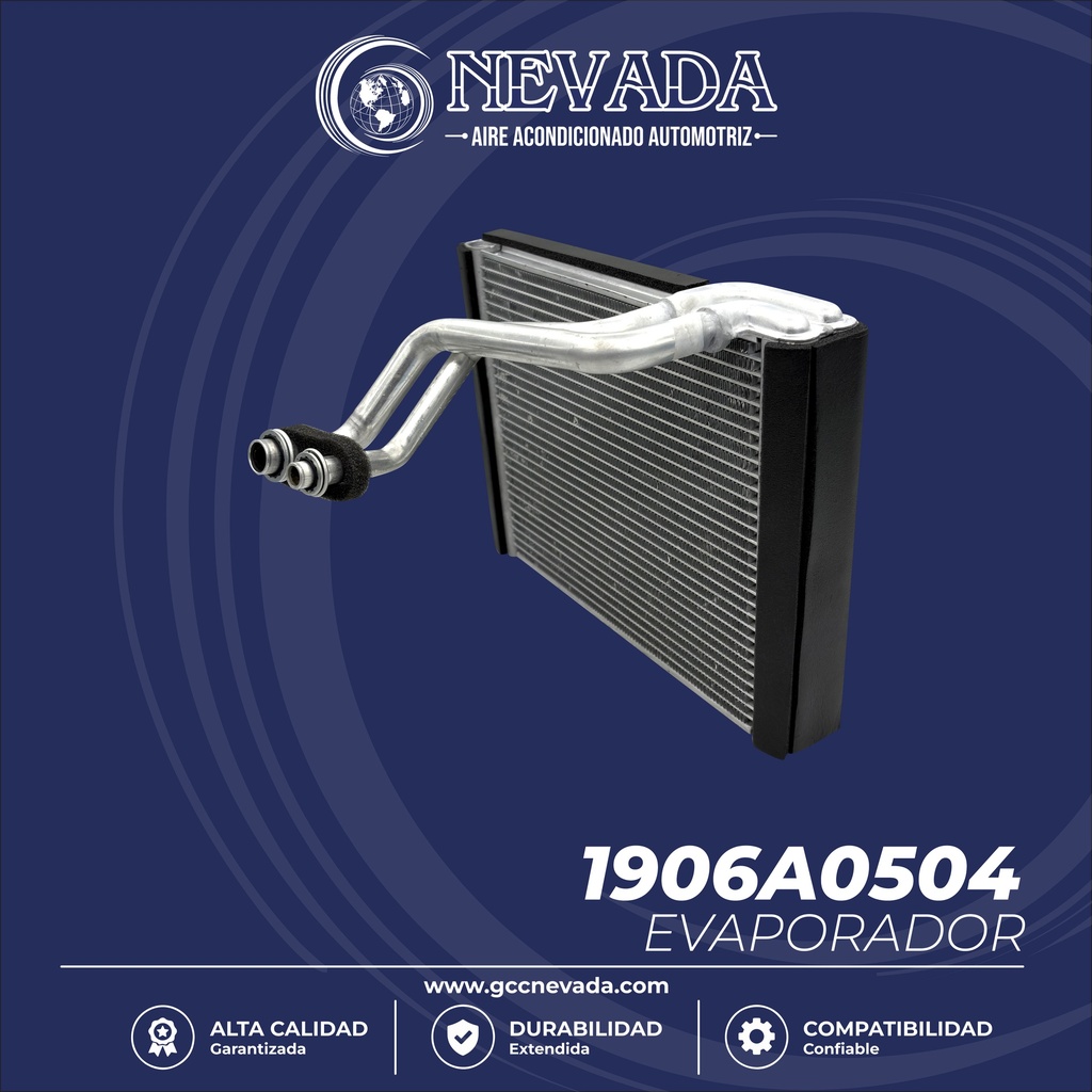 EVAPORADOR FIAT UNO / 500 AÑO 15/19 (WASHER) NEVADA ASIA