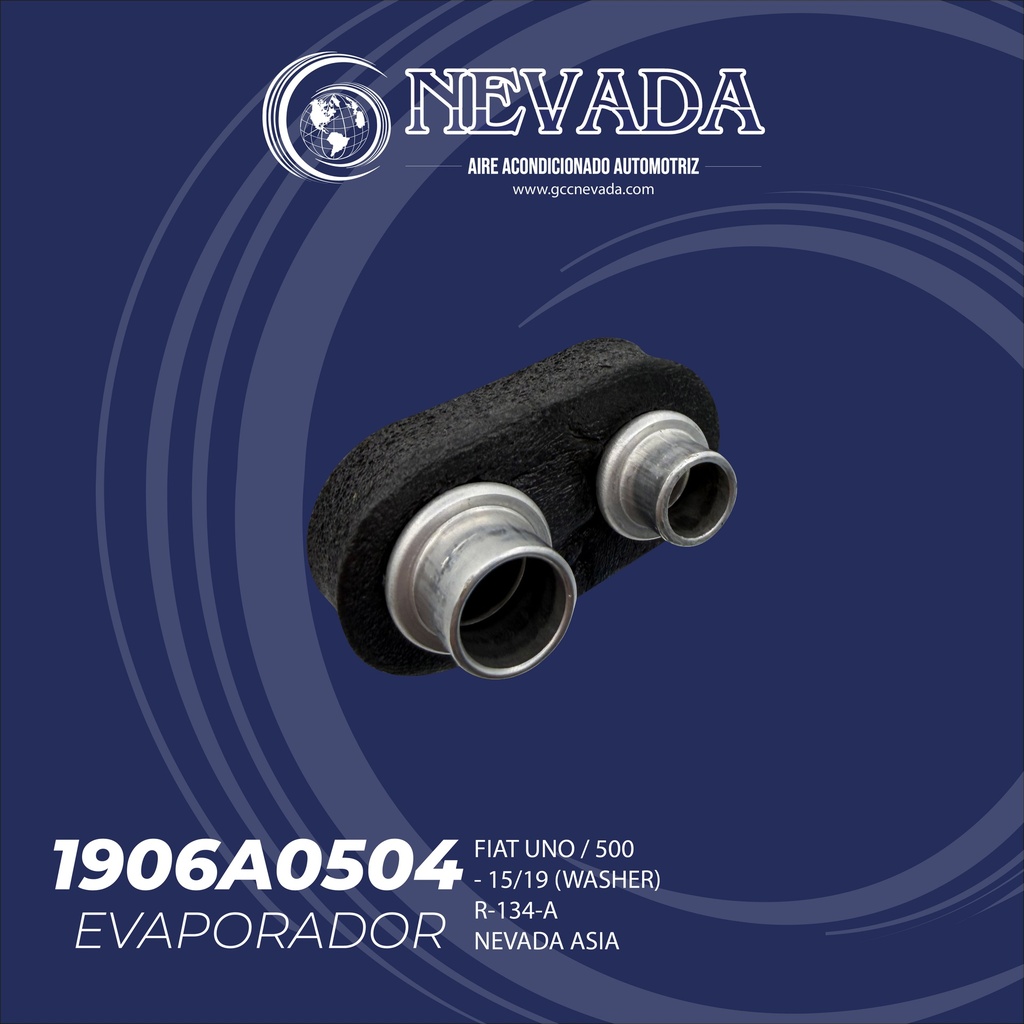 EVAPORADOR FIAT UNO / 500 AÑO 15/19 (WASHER) NEVADA ASIA