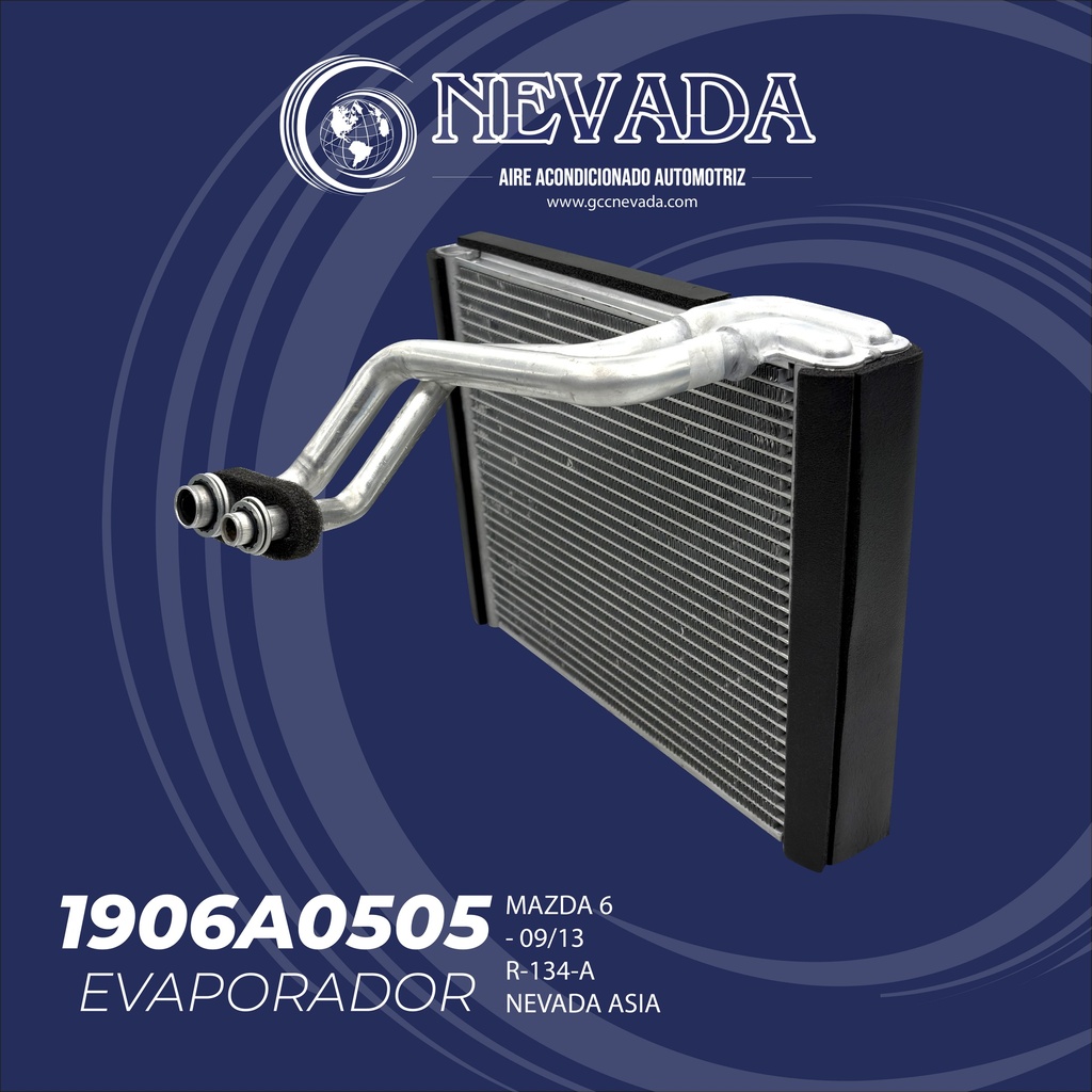 EVAPORADOR FIAT UNO / 500 AÑO 15/19 / PROMASTER 18/19 / VISION 18/23 R-134-A NEVADA ASIA