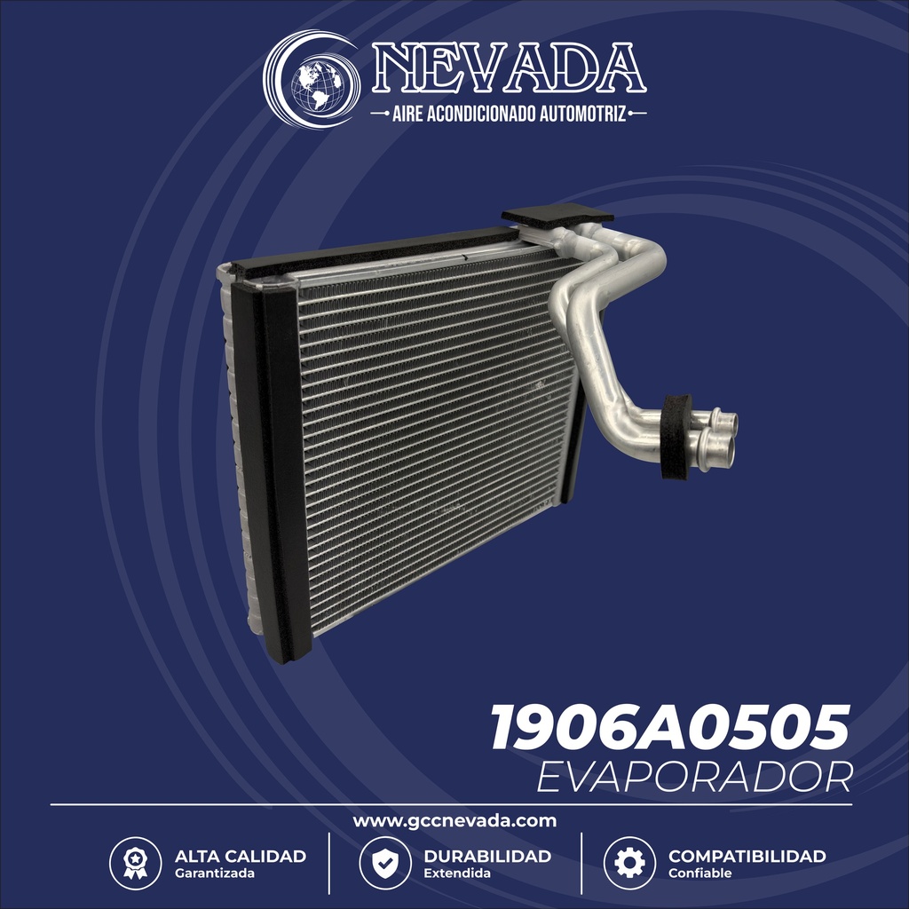 EVAPORADOR FIAT UNO / 500 AÑO 15/19 / PROMASTER 18/19 / VISION 18/23 R-134-A NEVADA ASIA