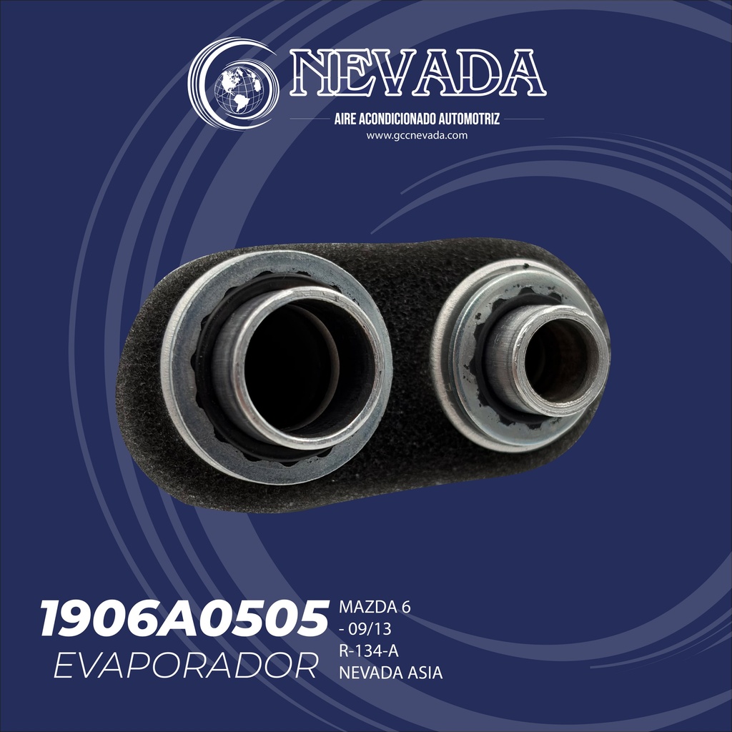 EVAPORADOR FIAT UNO / 500 AÑO 15/19 / PROMASTER 18/19 / VISION 18/23 R-134-A NEVADA ASIA
