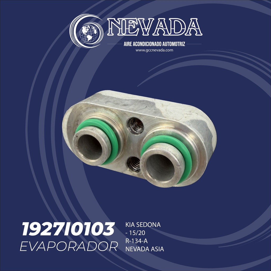 EVAPORADOR KIA SEDONA AÑO 15/20 R-134-A NEVADA ASIA
