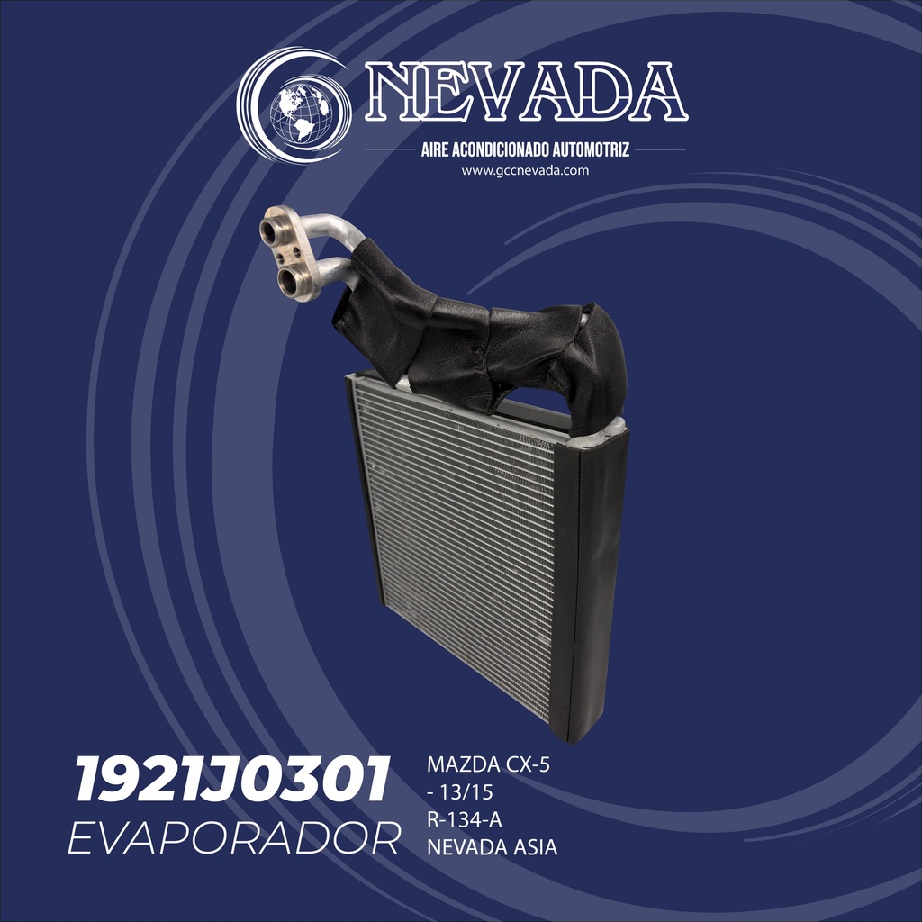 EVAPORADOR MAZDA CX-5 AÑO 13/15 R-134-A NEVADA ASIA