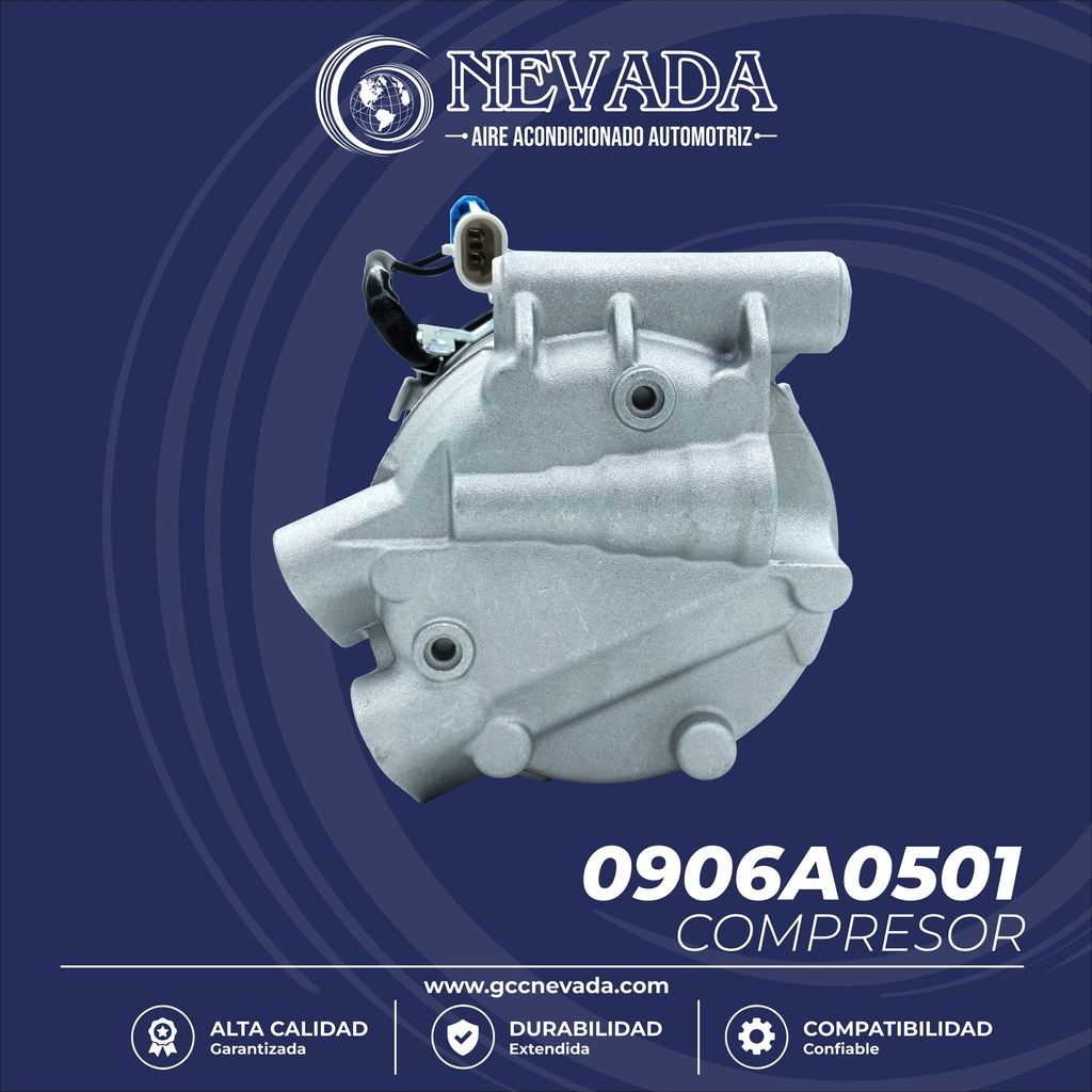 COMPRESOR FIAT UNO AO 16/19 6PK 12V NEVADA