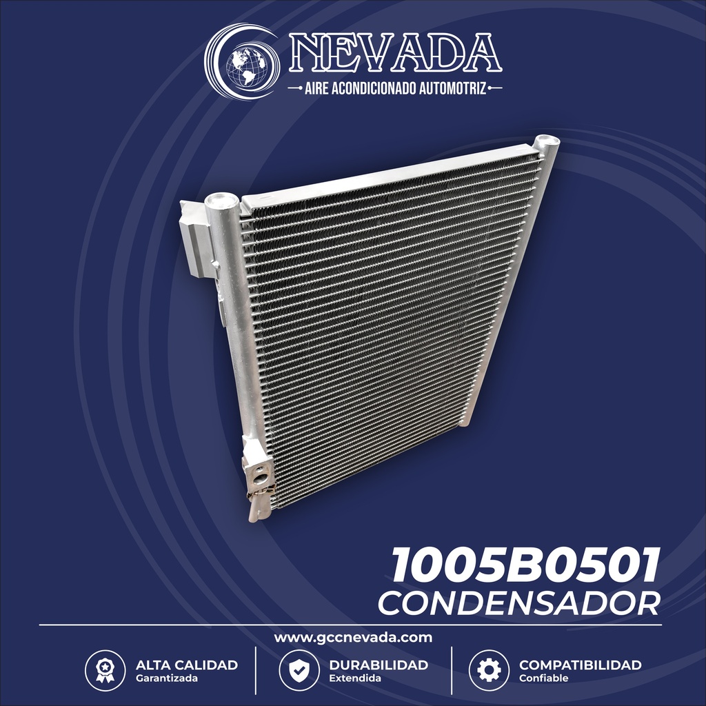 CONDENSADOR DODGE RAM 2500 AÑO 04/08 8 CIL ASIA
