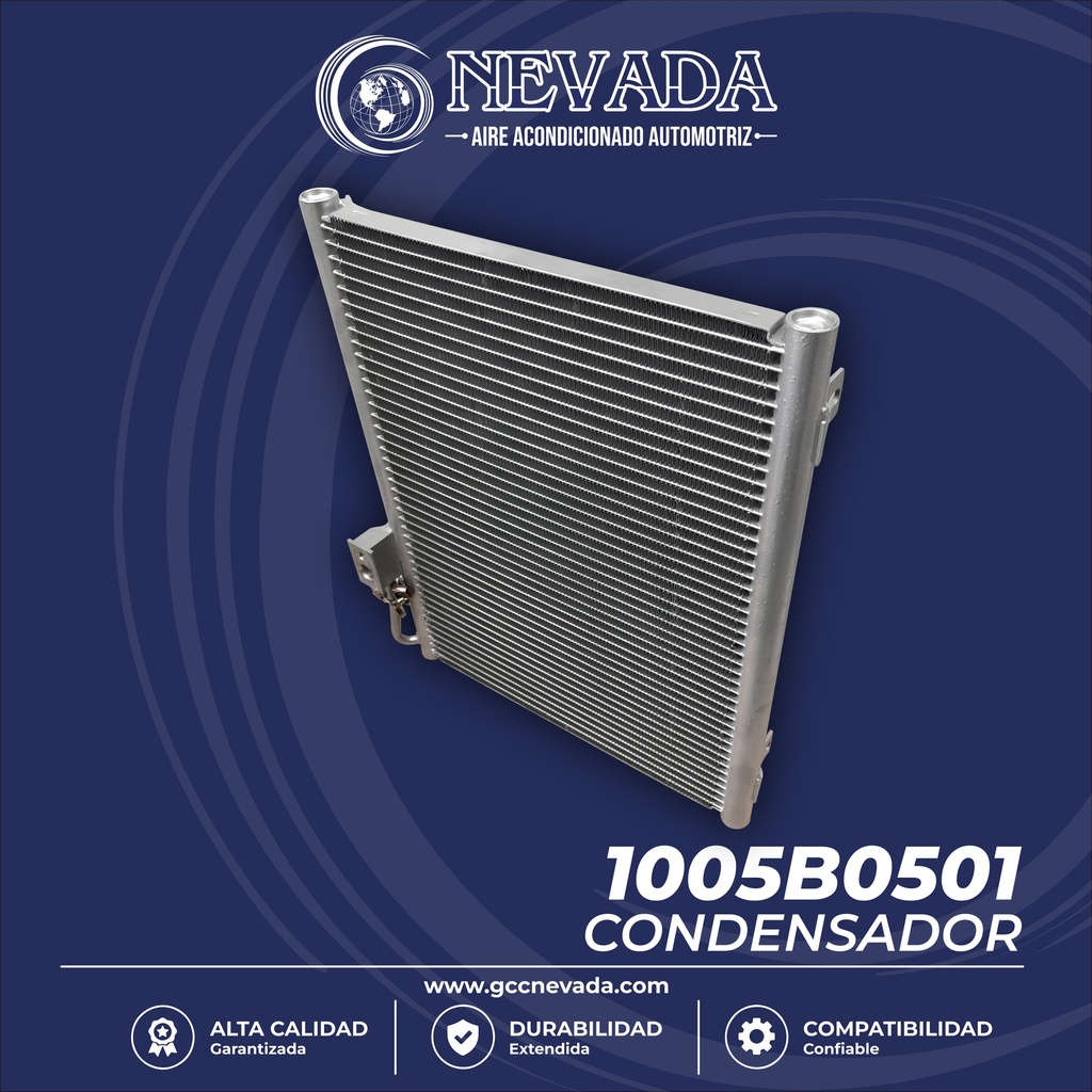 CONDENSADOR DODGE RAM 2500 AÑO 04/08 8 CIL ASIA