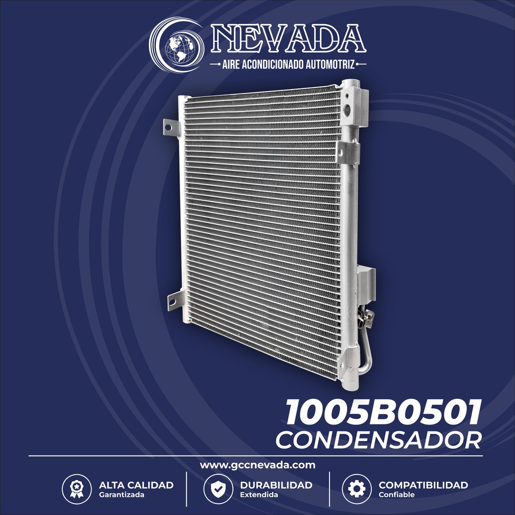 CONDENSADOR DODGE RAM 2500 AÑO 04/08 8 CIL ASIA