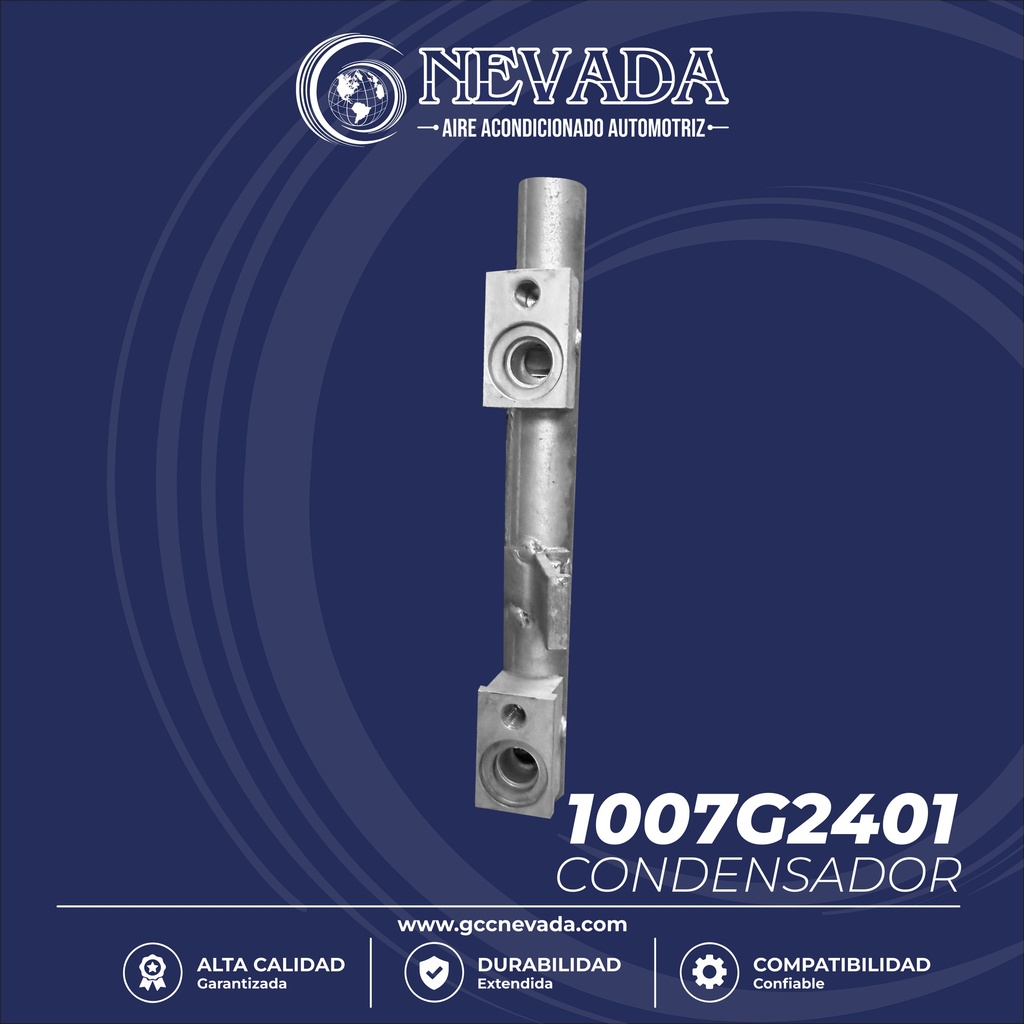 CONDENSADOR FORD TRANSIT AÑO 06/09 R-134-A NEVADA ASIA