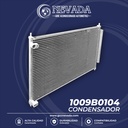 CONDENSADOR HONDA ACCORD AÑO 13/17  R-134-A NEVADA ASIA