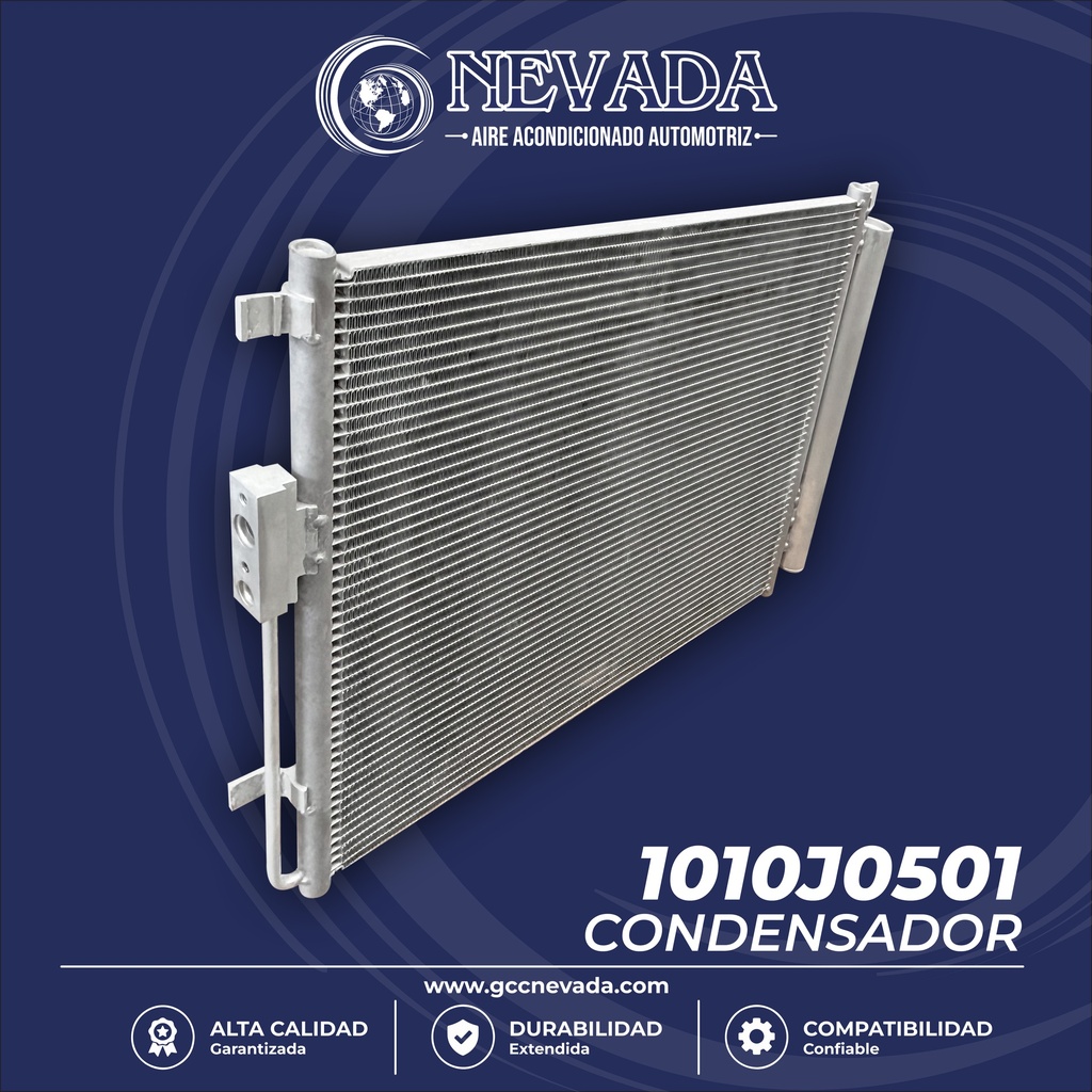 CONDENSADOR HYUNDAI SANTA FE AÑO 19/20 R-134-A C/FILTRO NEVADA ASIA