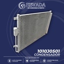 CONDENSADOR HYUNDAI SANTA FE AÑO 19/20 R-134-A C/FILTRO NEVADA ASIA