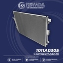 CONDENSADOR JEEP CHEROKEE AÑO 19-23 R-134-A C/FILTRO NEVADA 