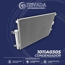 CONDENSADOR JEEP CHEROKEE AÑO 19-23 R-134-A C/FILTRO NEVADA 